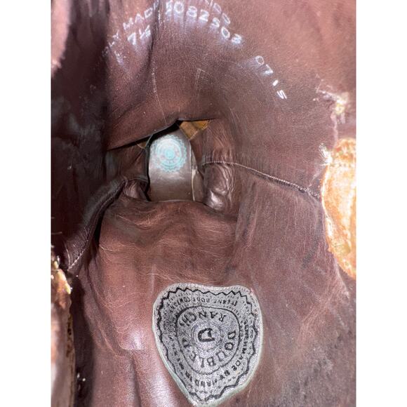 Double D Ranch X Lane Frontier Trapper Boot 7.5 - Picture 11 of 13